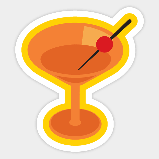 Cocktail Sticker by Superlust